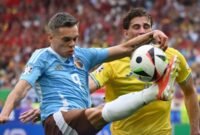 Belgia melaju ke babak 16 besar Euro 2024, namun pelatih Domenico Tedesco mengakui ketatnya persaingan di Grup E. Setan Merah akan menghadapi ujian berat melawan Perancis. | Instagram/@euro2024
