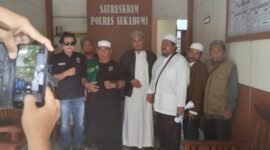 Tokoh agama di Sukabumi laporkan 3 akun media sosial ke Polres Sukabumi atas dugaan ujaran kebencian terhadap habaib. | Dok. Hallo Sukabumi