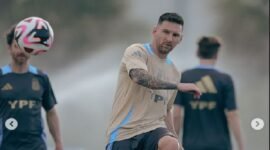 Lionel Messi putuskan absen di Olimpiade Paris 2024, pilih fokus di Copa America bersama Argentina. Instagram/leomessi