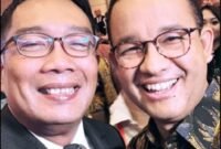 Ridwan Kamil dan Anies Baswedan, dua tokoh politik yang digadang-gadang akan maju di Pilgub DKI Jakarta tahun 2024. | Instagram / @ridwankamil