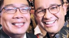 Ridwan Kamil dan Anies Baswedan, dua tokoh politik yang digadang-gadang akan maju di Pilgub DKI Jakarta tahun 2024. | Instagram / @ridwankamil