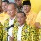 Bahlil Lahadalia resmi menetapkan Agus Gumiwang Kartasasmita sebagai Ketua Dewan Pembina Partai Golkar periode 2024-2029. | Foto: Instagram/@golkar.indonesia