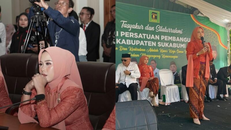 Dilla Nurdian, anggota DPRD Kabupaten Sukabumi dari PPP, resmi dilantik dan siap perjuangkan aspirasi masyarakat. | Foto: Istimewa