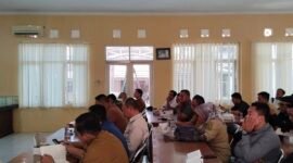 Rapat koordinasi persiapan penyelenggaraan event Geopark Ciletuh Spektakuler yang dihadiri Disbudpora Kabupaten Sukabumi. | Foto: kumpalanNEWS