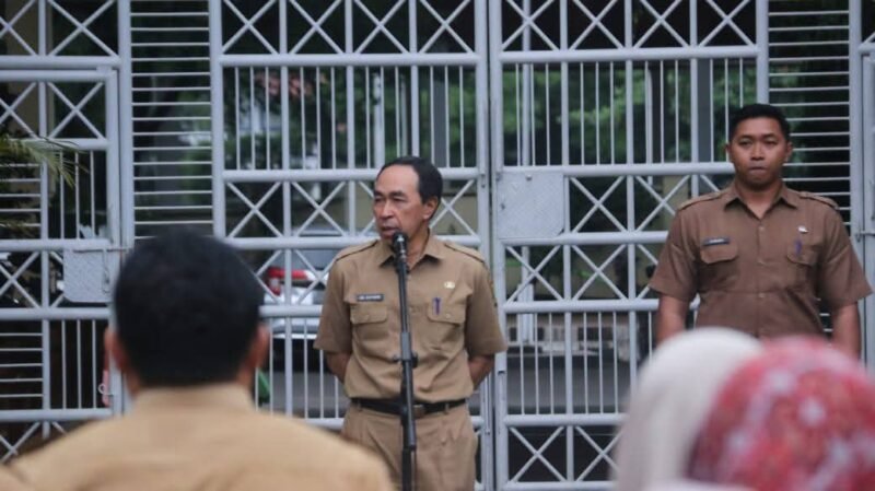 Sekda Kabupaten Sukabumi, H. Ade Suryaman, apresiasi kinerja OPD dan minta kinerja di tahun 2025 lebih baik.