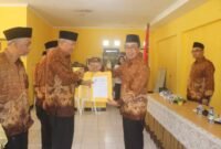 Sekda Sukabumi, H. Ade Suryaman, melantik kepengurusan PWRI Unit Setda Kabupaten Sukabumi masa bakti 2025-2030.