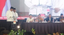 Asep Japar dan Andreas resmi ditetapkan sebagai Bupati dan Wakil Bupati Sukabumi 2025-2030 dalam rapat pleno KPU Kabupaten Sukabumi. | Istimewa
