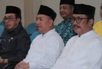 DPRD Kabupaten Sukabumi resmi menetapkan pasangan Drs. H. Asep Japar dan H. Andreas sebagai Bupati dan Wakil Bupati terpilih 2025-2030 dalam Rapat Paripurna yang juga membahas usulan pemberhentian kepala daerah periode sebelumnya. | Dok. Diskominfosan