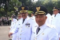 Asep Japar dan Andreas resmi dilantik sebagai Bupati dan Wakil Bupati Sukabumi 2025-2030 oleh Presiden RI Prabowo Subianto. | Diskominfosan