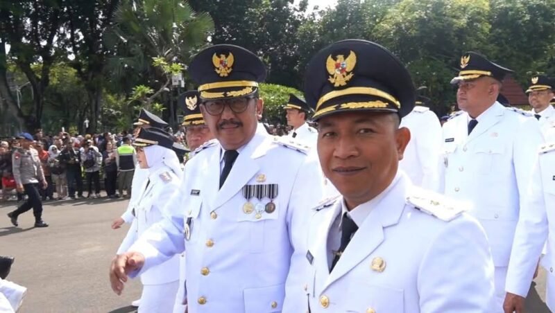 Asep Japar dan Andreas resmi dilantik sebagai Bupati dan Wakil Bupati Sukabumi 2025-2030 oleh Presiden RI Prabowo Subianto. | Diskominfosan