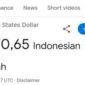 Kurs dolar AS sempat ditampilkan anjlok di Google hingga Rp8.170, Google dan BI buru-buru beri klarifikasi. Apa penyebabnya? | x.com/harrysofian