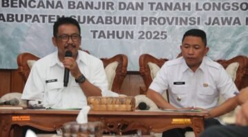 Pemkab Sukabumi evaluasi tanggap darurat di Palabuhanratu, Simpenan, dan Lengkong. Bupati minta percepatan pemulihan pascabencana. | Fb/Pemerintah Kabupaten Sukabumi