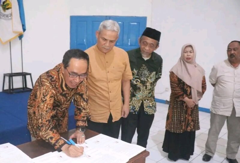 STISIP dan Sekda teken MoU-MoA demi pendidikan berkualitas. | Fb/Pemerintah Kabupaten Sukabumi