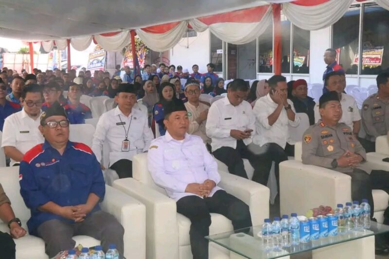 Wabup Sukabumi hadiri doa bersama buruh peringati Mayday secara damai dan penuh harapan. | Fb/Pemerintah Kabupaten Sukabumi