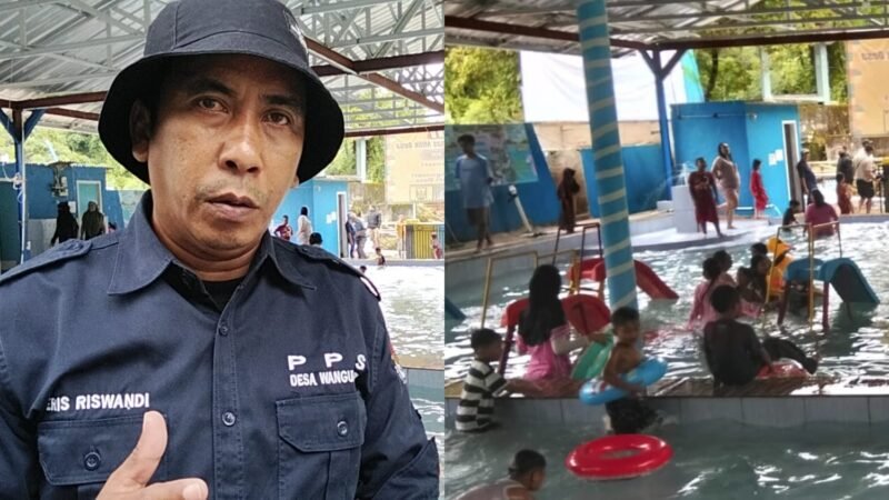 Kolam rendam air panas Desa Wangunsari resmi dibuka, jadi destinasi wisata murah dan nyaman