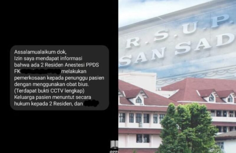 Dirut RSHS sebut tindakan PPDS Unpad dalam kasus dugaan pemerkosaan sebagai 