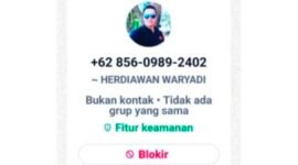 Nama Sekdis Disperkim dicatut, masyarakat diminta waspada. | Istimewa