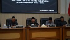 Wabup hadiri paripurna DPRD bahas RPJMD 2025–2029. | Fb/Pemerintah Kabupaten Sukabumi