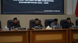 Wabup hadiri paripurna DPRD bahas RPJMD 2025–2029. | Fb/Pemerintah Kabupaten Sukabumi