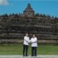 Macron dan Prabowo bersua di Borobudur, tegaskan kolaborasi budaya dua negara. | Instagram/prabowo