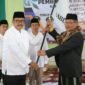 Bupati Asep Japar lepas 70 kafilah MTQH Sukabumi dengan semangat dan doa terbaik. | Fb/Pemerintah Kabupaten Sukabumi