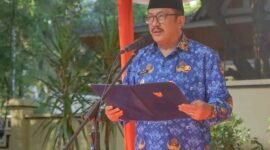 Bupati Sukabumi tekankan etika birokrasi dan pelayanan publik yang adil dalam Upacara KORPRI. | Fb/Pemerintah Kabupaten Sukabumi