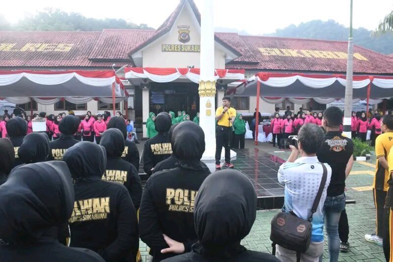 Sekda dukung sinergi lintas instansi di HUT ke-79 Bhayangkara. | Fb/Pemerintah Kabupaten Sukabumi