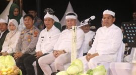 Ribuan warga sambut Gubernur Dedi Mulyadi di Milangkala ke-102 Desa Sukakersa. | FB/Pemerintah Kabupaten Sukabumi