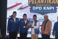 Pelantikan DPD KNPI Sukabumi 2025-2028 dihadiri Wakil Bupati H. Andreas. | FB/Pemerintah Kabupaten Sukabumi
