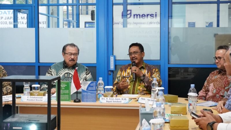 Bupati Sukabumi dorong PT. Mersifarma perluas lapangan kerja. I Fb/Pemerintah Kabupaten Sukabumi
