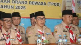 Kwarcab Sukabumi lantik pengurus DKC, serahkan bantuan, dan anugerahkan Medali Garuda. | Fb/Pemerintah Kabupaten Sukabumi