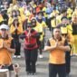 Ribuan warga Sukabumi semarakkan Car Free Day dan Senam Gurilaps di HJKS ke-155.