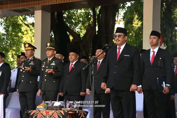 Bupati Sukabumi: Pancasila sumber kekuatan bangsa, perekat persatuan di Hari Kesaktian Pancasila 2025. | FB/Pemerintah Kabupaten Sukabumi 
