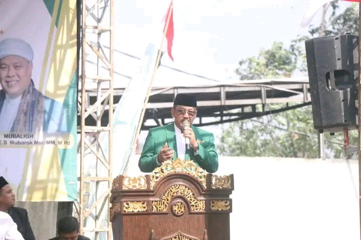 Bupati Asep Japar ajak NU bersinergi wujudkan masyarakat Sukabumi yang berkualitas dan berdaya saing. | FB/Pemerintah Kabupaten Sukabumi 