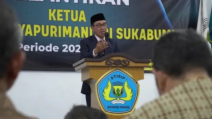 STISIP Widyapuri Mandiri resmi dipimpin Ketua baru, wujud komitmen bersama membangun kampus lebih maju. | Instagram/FB/Pemerintah Kabupaten Sukabumi 

