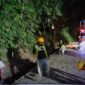 Dinas PU Sukabumi perkuat jalan Nagrak–Cibadak dengan beton semen yang lebih kokoh.