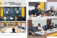 Bapemperda DPRD Sukabumi tetapkan 13 Raperda untuk Propemperda 2026.