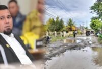 DPRD dorong Jalan Pelita dicor beton agar tak terus rusak.