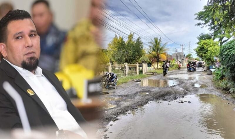 DPRD dorong Jalan Pelita dicor beton agar tak terus rusak.