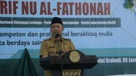 Wabup Sukabumi melepas siswa Prakerin dan meresmikan SMK Go Global di SMK Ma’arif NU Al-Fathonah. | Fb/Pemerintah Kabupaten Sukabumi 