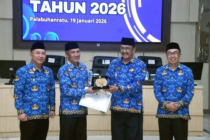 Pemkab Sukabumi perkuat kolaborasi dan apresiasi kinerja perangkat daerah. | FB/Pemerintah Kabupaten Sukabumi 
