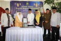 Masjid Al-Walidain Panyindangan resmi digunakan dan diharapkan menjadi pusat ibadah serta kegiatan umat. | Fb/Pemerintah Kabupaten Sukabumi 
