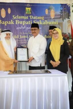 Masjid Al-Walidain Panyindangan Resmi Digunakan, Bupati Sukabumi Ajak Warga Makmurkan Masjid
