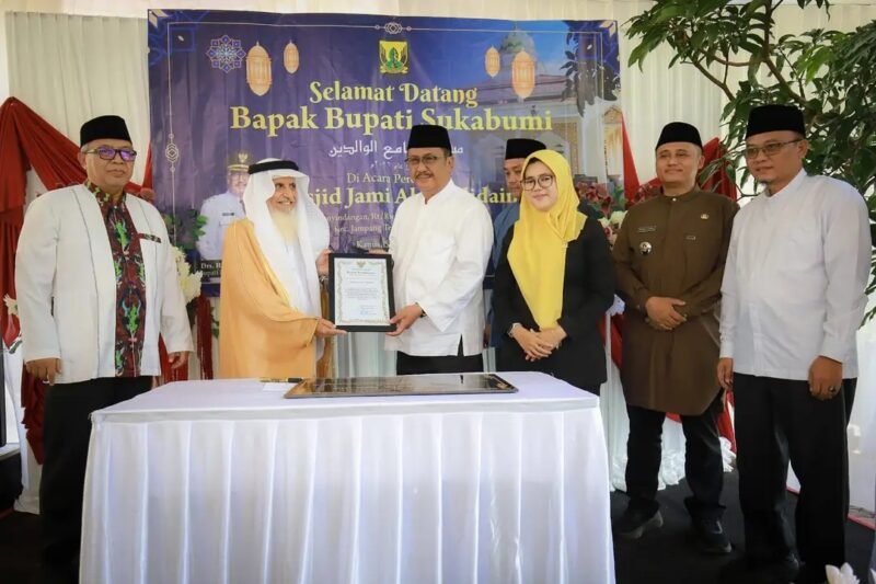 Masjid Al-Walidain Panyindangan resmi digunakan dan diharapkan menjadi pusat ibadah serta kegiatan umat. | Fb/Pemerintah Kabupaten Sukabumi 
