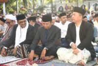 Salat Idulfitri 1447 H di Palabuhanratu jadi momentum spiritual dan penguatan komitmen pembangunan daerah. (Fb/Pemerintah Kabupaten Sukabumi)