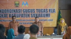 Sinergi lintas sektor dikebut demi KLA. (fb/Pemerintah Kabupaten Sukabumi)