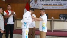 Wabup Sukabumi lepas atlet POPWILDA Jabar 2026, optimistis raih prestasi terbaik. (Facebook.com/Pemerintah Kabupaten Sukabumi)