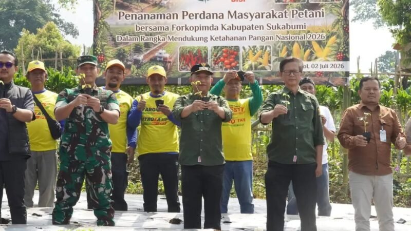 Wabup Sukabumi mengajak petani meningkatkan kapasitas dan memanfaatkan peluang pasar. (Fb/Pemerintah Kabupaten Sukabumi)