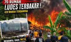 Berawal dari MCK, Api Melalap Puluhan Rumah di Kampung Adat Kasepuhan Cipta Mulya