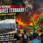 70 rumah di Kampung Adat Kasepuhan Cipta Mulya hangus terbakar, 420 warga terdampak. | Gambar: Ilustrasi AI